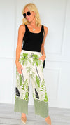 Palm Breeze Wide-Leg Pants-170 Bottoms-ODDI-Coastal Bloom Boutique, find the trendiest versions of the popular styles and looks Located in Indialantic, FL
