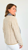 Alpine Charm Contrast Jacket-160 Jackets-mystree-Coastal Bloom Boutique, find the trendiest versions of the popular styles and looks Located in Indialantic, FL