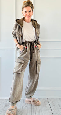 Luxe Utility Jogger Pants-170 Bottoms-litaga-Coastal Bloom Boutique, find the trendiest versions of the popular styles and looks Located in Indialantic, FL