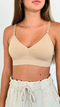 Nude Plunge Situation Bra - Nude Mini Loops-220 Intimates-Strap-its-Coastal Bloom Boutique, find the trendiest versions of the popular styles and looks Located in Indialantic, FL