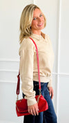 Whispered Grace Polo Top - Beige-130 Long Sleeve Tops-Rosio-Coastal Bloom Boutique, find the trendiest versions of the popular styles and looks Located in Indialantic, FL