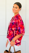 Floral Essence Kimono-150 Cardigans/Layers-Jodifl-Coastal Bloom Boutique, find the trendiest versions of the popular styles and looks Located in Indialantic, FL