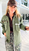 Decorative Duty Jacket-160 Jackets-V SKY-Coastal Bloom Boutique, find the trendiest versions of the popular styles and looks Located in Indialantic, FL