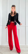 Bold Desire Wide-Leg Pants-170 Bottoms-Michel-Coastal Bloom Boutique, find the trendiest versions of the popular styles and looks Located in Indialantic, FL