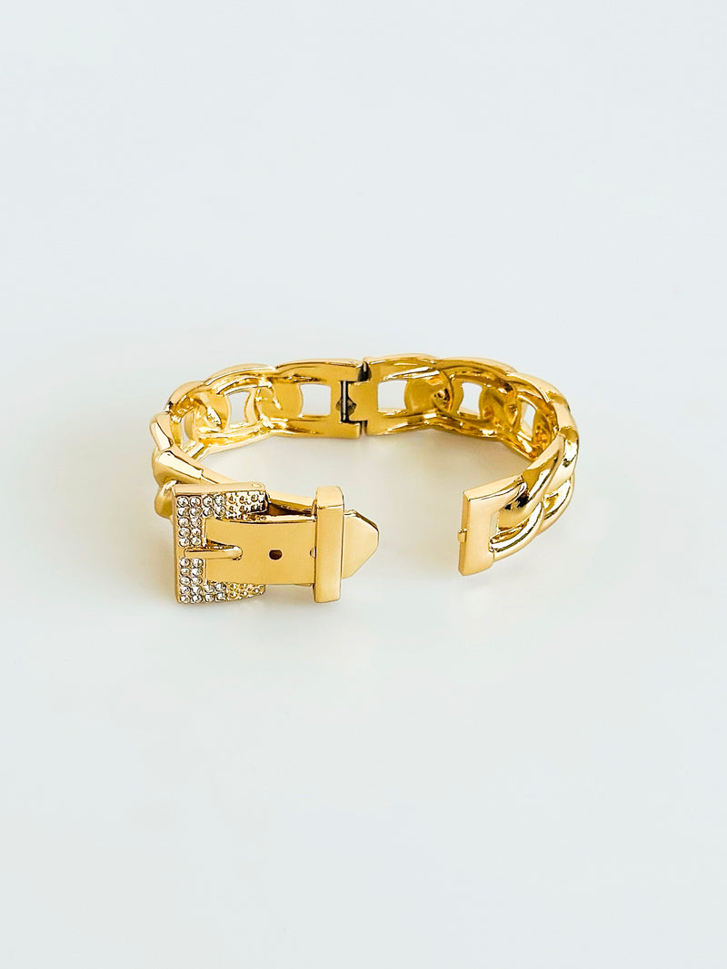 Dazzling Buckle Bracelet-230 Jewelry-NYW-Coastal Bloom Boutique, find the trendiest versions of the popular styles and looks Located in Indialantic, FL