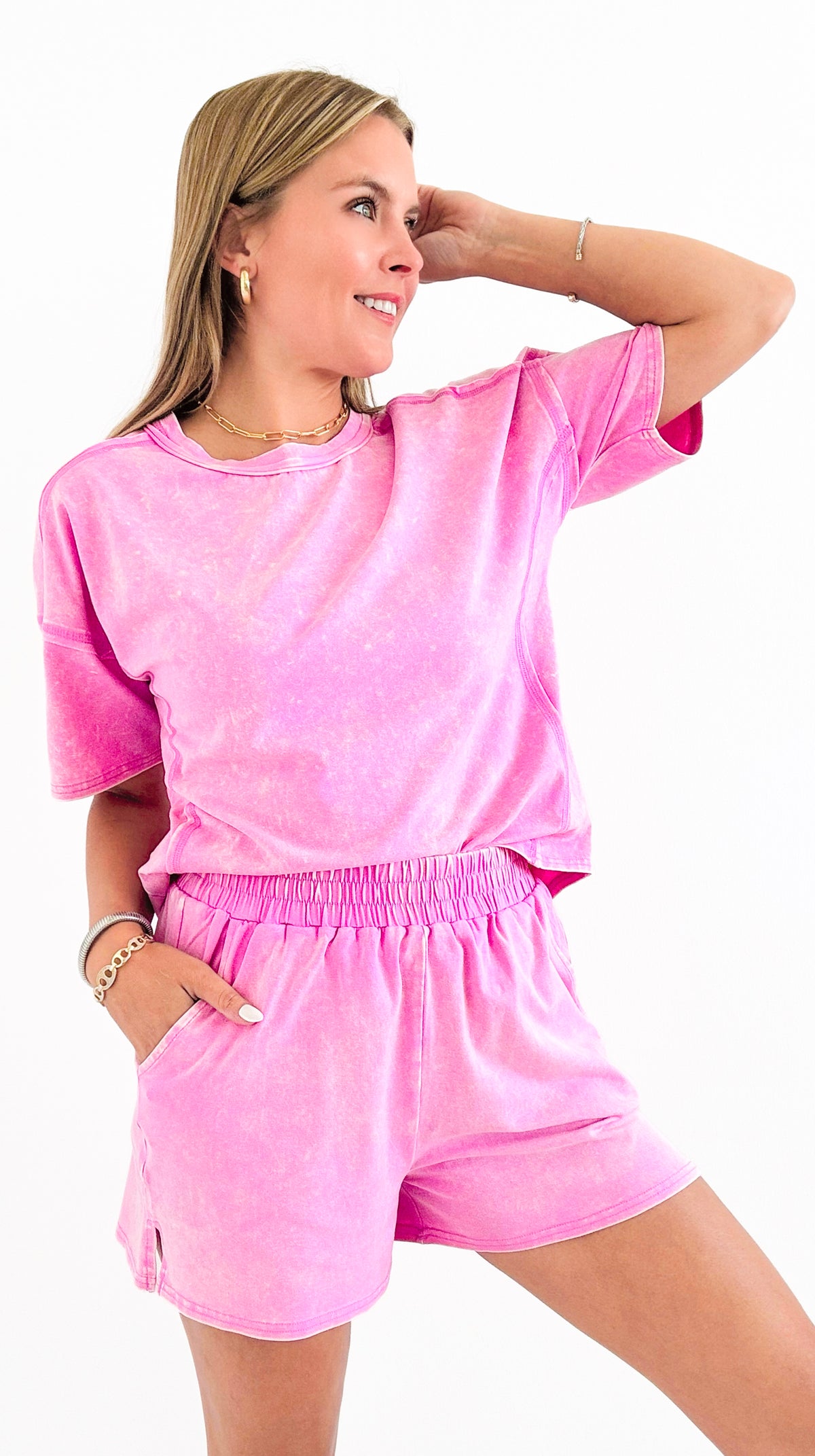 Dream Lounge Set - Mauve-210 Loungewear/Sets-Zenana-Coastal Bloom Boutique, find the trendiest versions of the popular styles and looks Located in Indialantic, FL