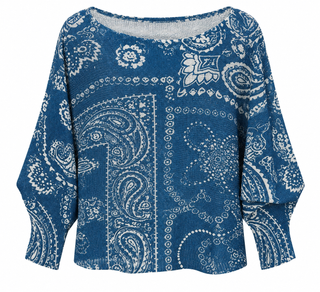 Bandana Chic Italian St Tropez Knit