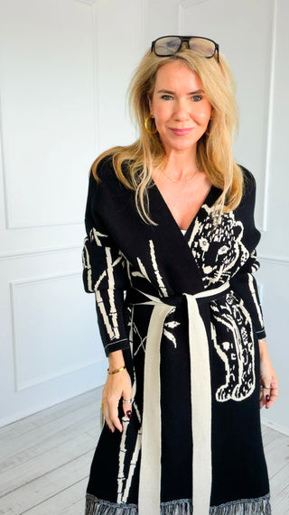 Pre Order - Wild Instinct Fringe Cardigan