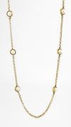 Pearl Station Long Necklace-230 Jewelry-YOCHI-Coastal Bloom Boutique, find the trendiest versions of the popular styles and looks Located in Indialantic, FL