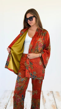 Autumn Garden Kimono-150 Cardigans/Layers-Paparazzi-Coastal Bloom Boutique, find the trendiest versions of the popular styles and looks Located in Indialantic, FL