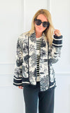 Adorable Italian Jacket- Black-160 Jackets-K2-Coastal Bloom Boutique, find the trendiest versions of the popular styles and looks Located in Indialantic, FL