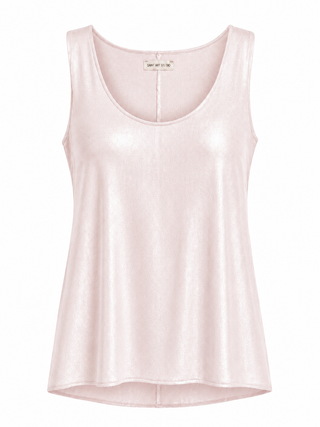 Spotlight Ready Italian Tank Top- Light Pink