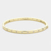 CZ Station Bangle Bracelet-230 Jewelry-NYW-Coastal Bloom Boutique, find the trendiest versions of the popular styles and looks Located in Indialantic, FL