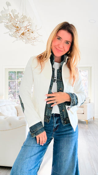 The Milan Edit Italian Jacket - Off White