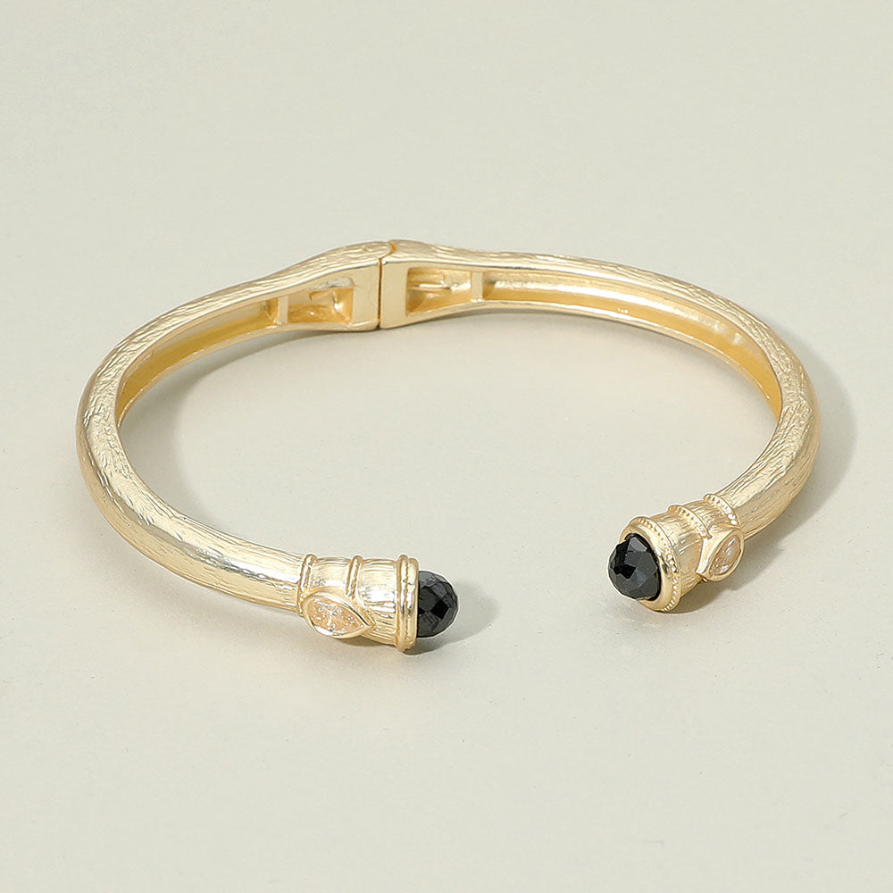 Midnight Muse Cuff Bracelet-230 Jewelry-NYW-Coastal Bloom Boutique, find the trendiest versions of the popular styles and looks Located in Indialantic, FL