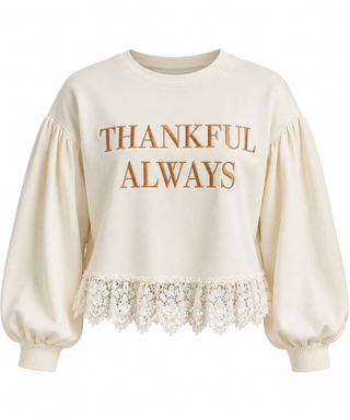 Thankful Lace Top