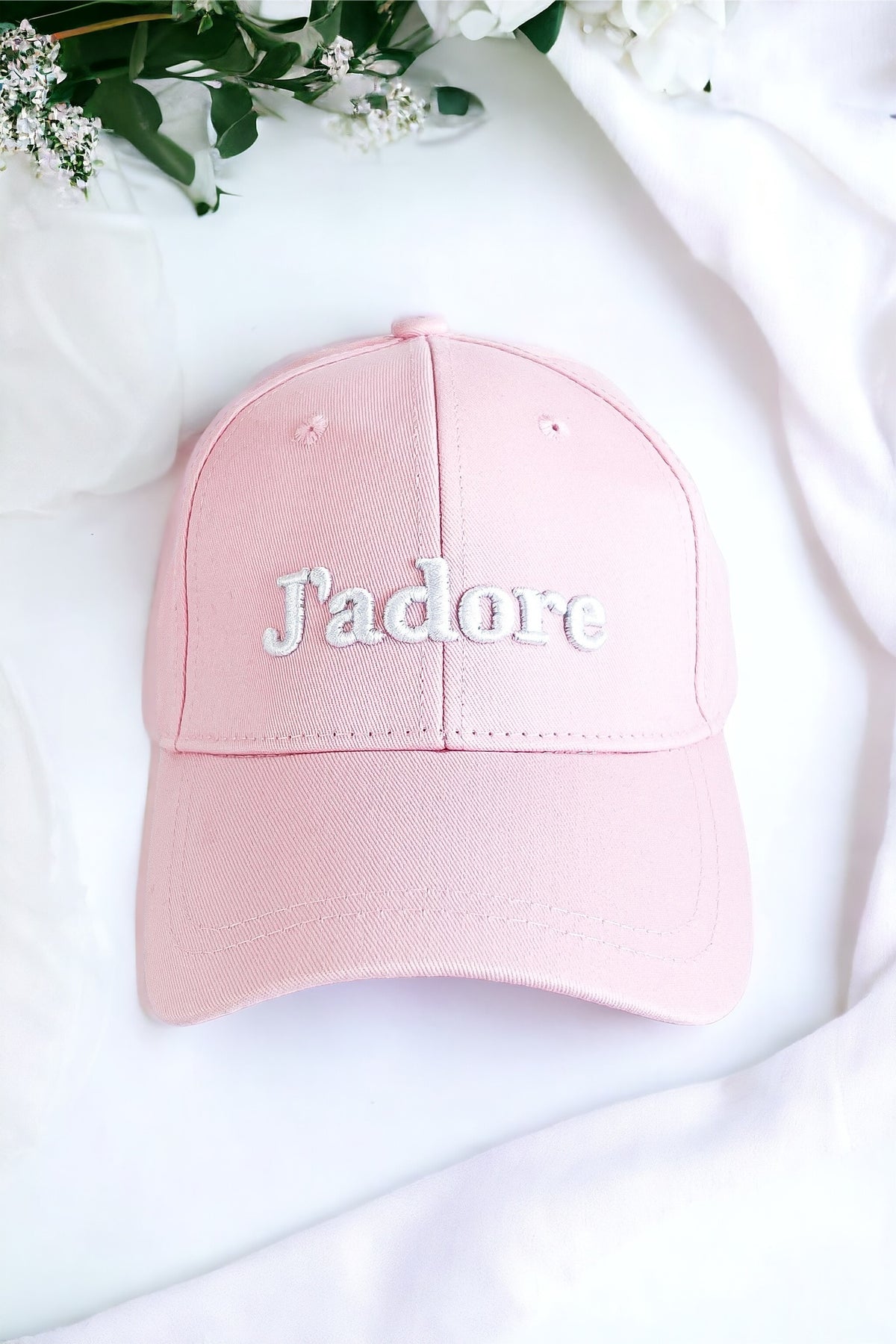 J´Adore Cap Hat - Pink-260 Other Accessories-ICCO ACCESSORIES-Coastal Bloom Boutique, find the trendiest versions of the popular styles and looks Located in Indialantic, FL