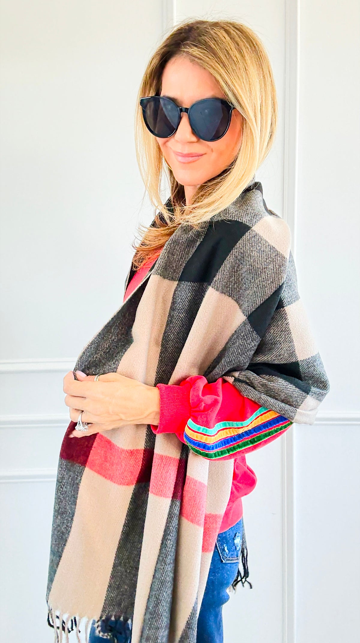 Evening Whisper Scarf-260 Other Accessories-Original USA-Coastal Bloom Boutique, find the trendiest versions of the popular styles and looks Located in Indialantic, FL