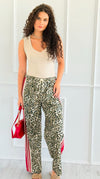 Side Show Statement Stripe Pants-170 Bottoms-BIBI-Coastal Bloom Boutique, find the trendiest versions of the popular styles and looks Located in Indialantic, FL