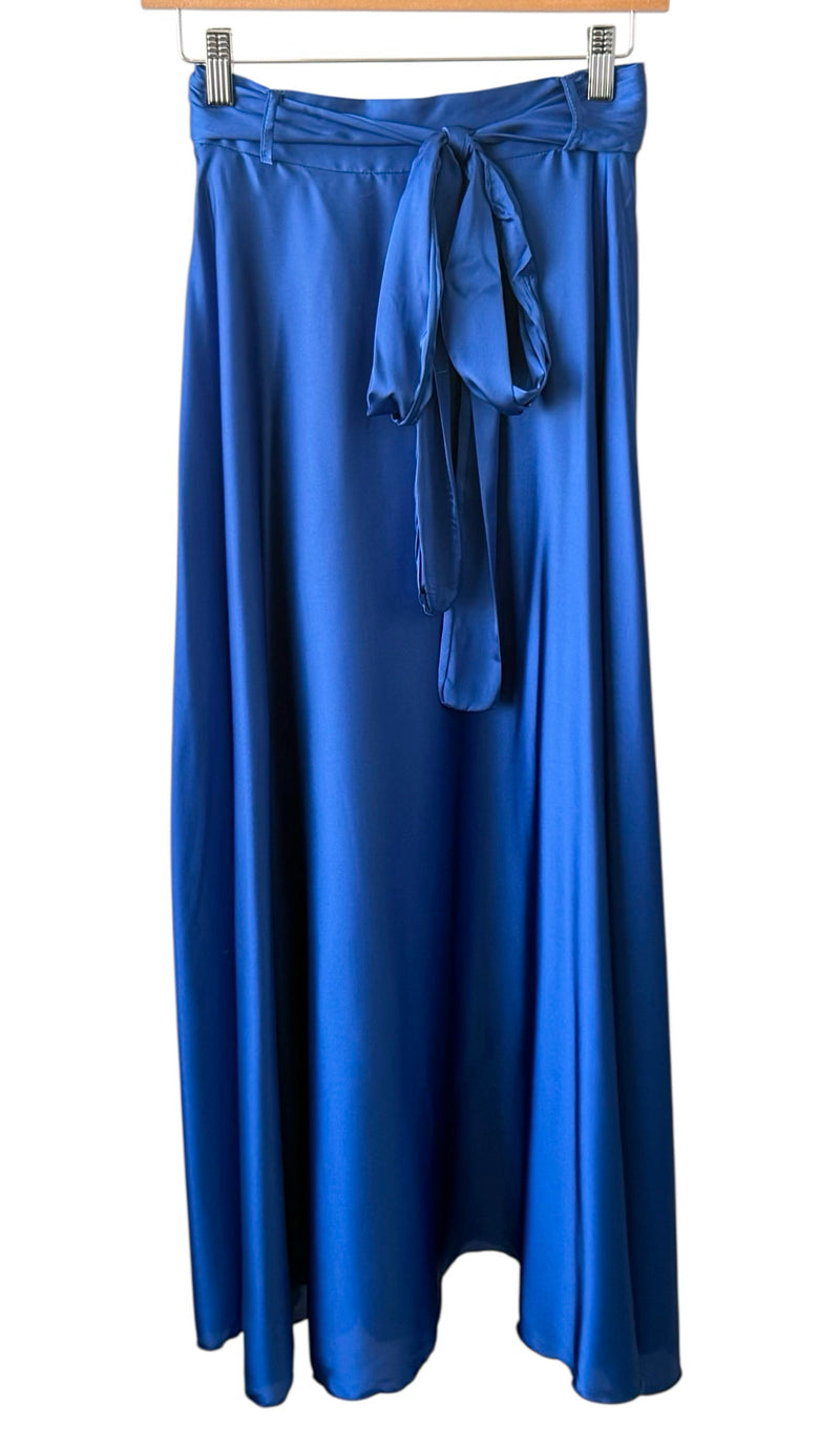 Azure Dream Italian Maxi Skirt- Royal Blue-170 Bottoms-AZUL MONACO-Coastal Bloom Boutique, find the trendiest versions of the popular styles and looks Located in Indialantic, FL