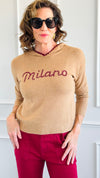 Milano Knit Hoodie-140 Sweaters-Active Basic-Coastal Bloom Boutique, find the trendiest versions of the popular styles and looks Located in Indialantic, FL