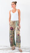 Whimsical Hummingbird Drawstring Pants-170 Bottoms-Origami Fashion Inc-Coastal Bloom Boutique, find the trendiest versions of the popular styles and looks Located in Indialantic, FL