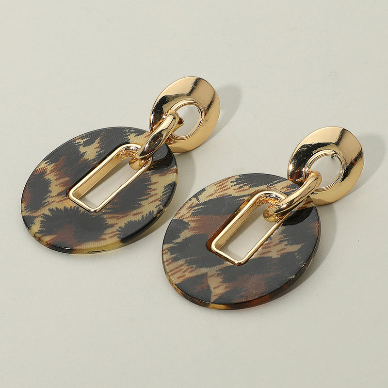Linked Horizon Drop Earrings-230 Jewelry-NYW-Coastal Bloom Boutique, find the trendiest versions of the popular styles and looks Located in Indialantic, FL