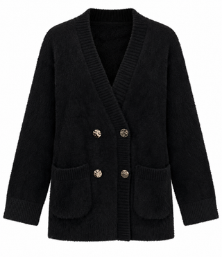 Double-Breasted Cardigan