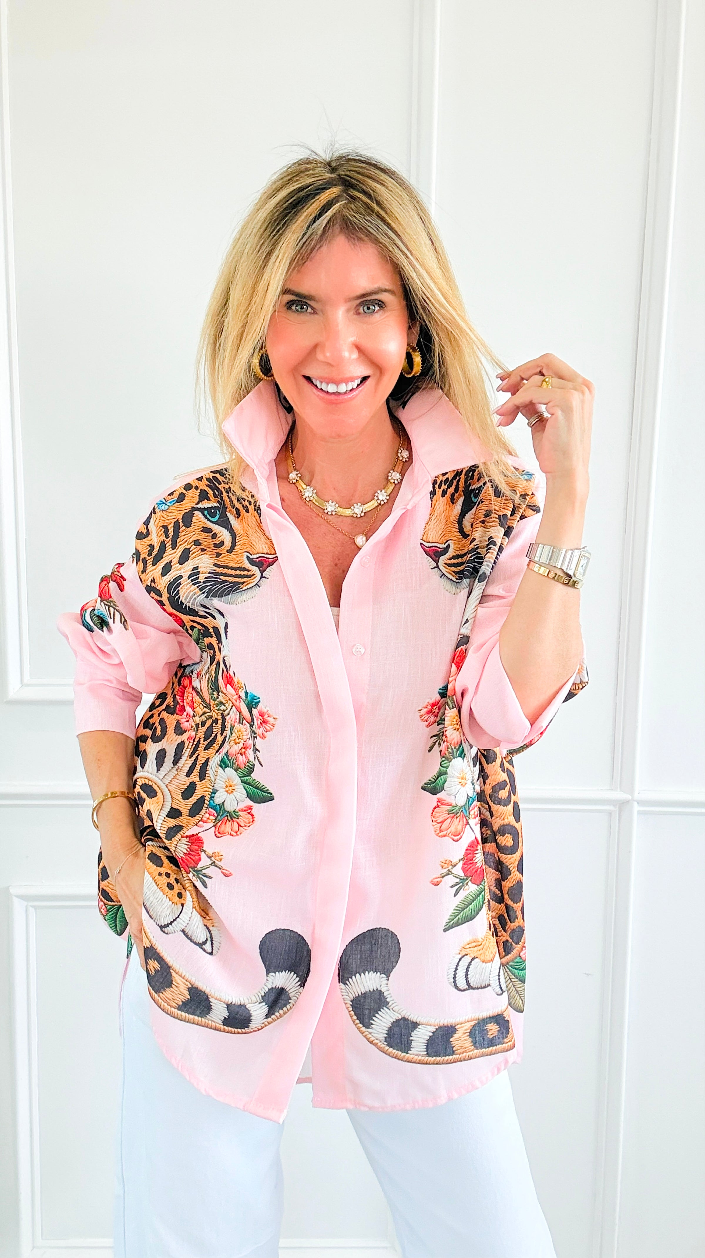 Garden Majestic Italian Button Top