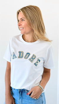 J'adore Italian T-Shirt-110 Short Sleeve Tops-Italianissimo-Coastal Bloom Boutique, find the trendiest versions of the popular styles and looks Located in Indialantic, FL