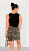 Untamed Charm Button Skirt-170 Bottoms-SO ME-Coastal Bloom Boutique, find the trendiest versions of the popular styles and looks Located in Indialantic, FL