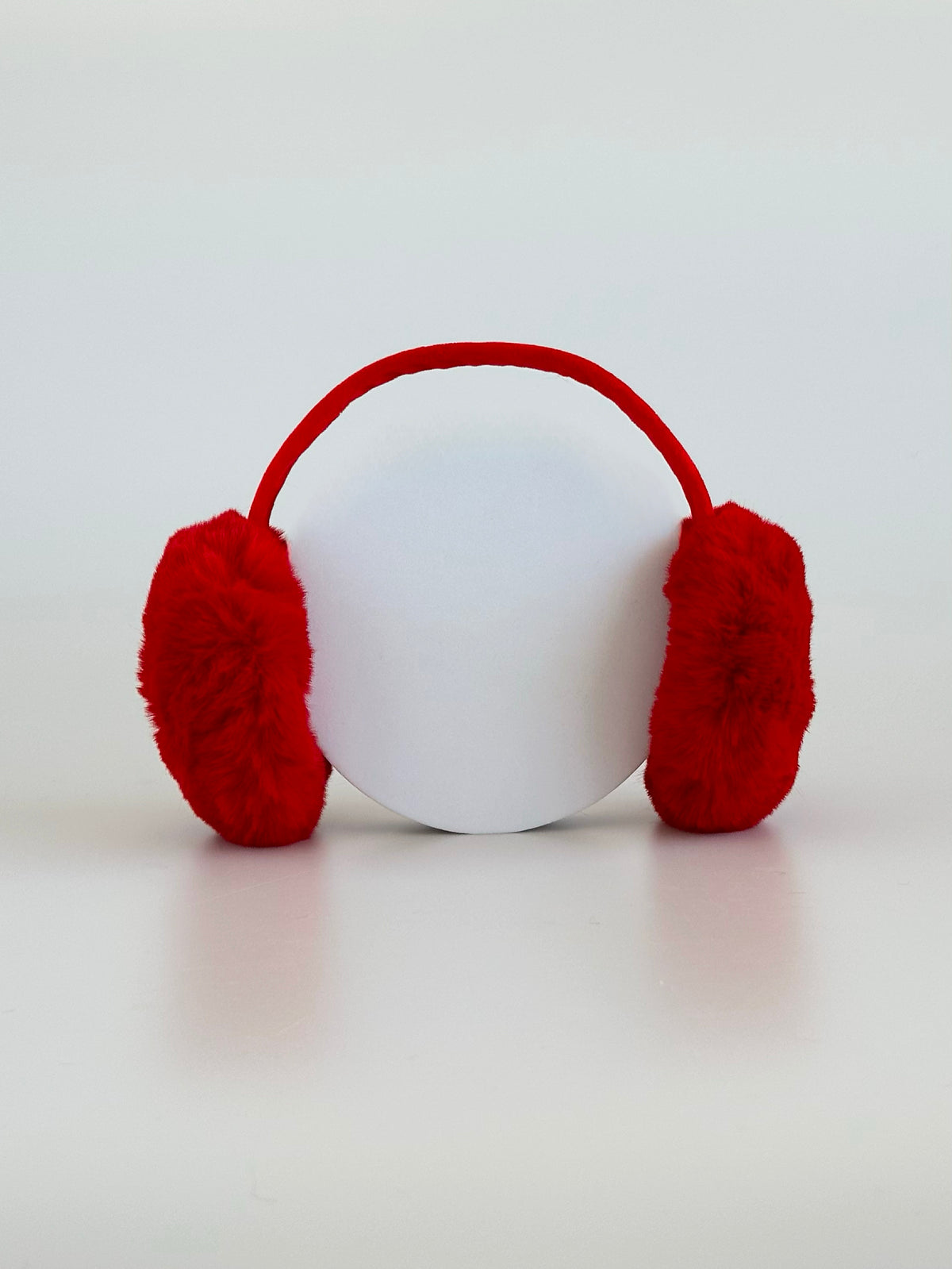 Fuzzy Ear Muffs - Red-260 Other Accessories-Original USA-Coastal Bloom Boutique, find the trendiest versions of the popular styles and looks Located in Indialantic, FL
