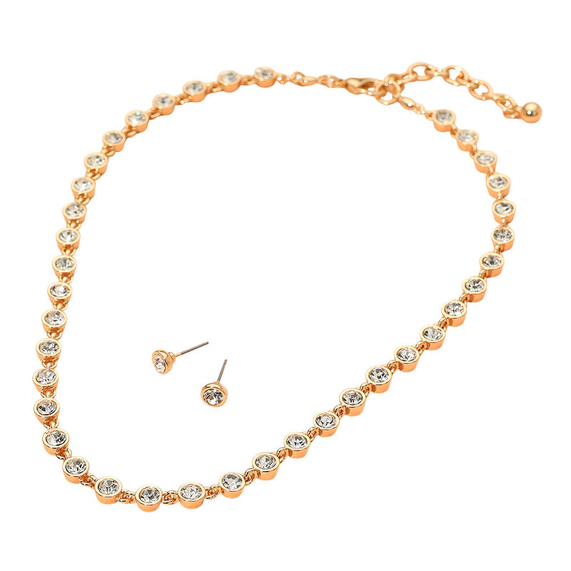 Celestial Gleam Set - Clear-230 Jewelry-NYW-Coastal Bloom Boutique, find the trendiest versions of the popular styles and looks Located in Indialantic, FL