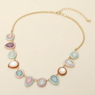 Pastel Mosaic Necklace