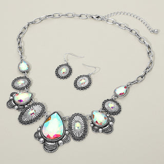 Iridescent Western Necklace Set