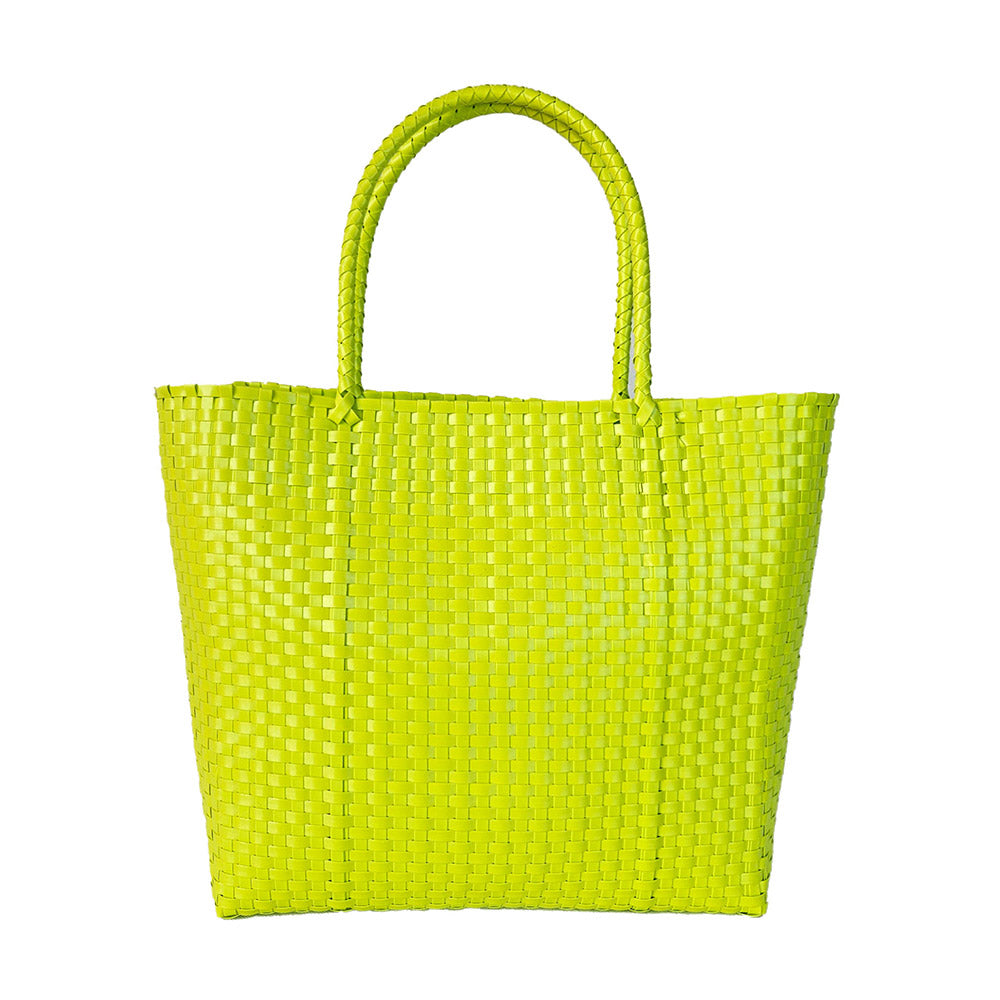 Sun-Kissed Shores Tote Bag - Yellow-240 Bags-NYW-Coastal Bloom Boutique, find the trendiest versions of the popular styles and looks Located in Indialantic, FL