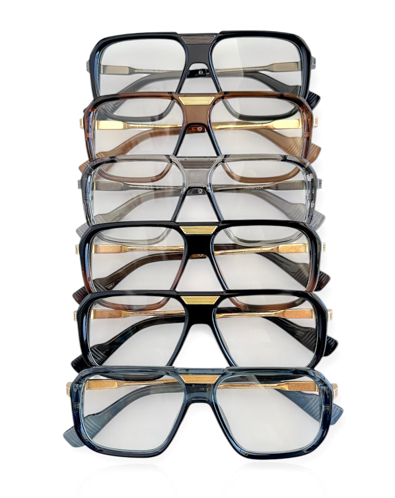 Vision of Boldness Glasses-260 Other Accessories-H&D-Coastal Bloom Boutique, find the trendiest versions of the popular styles and looks Located in Indialantic, FL