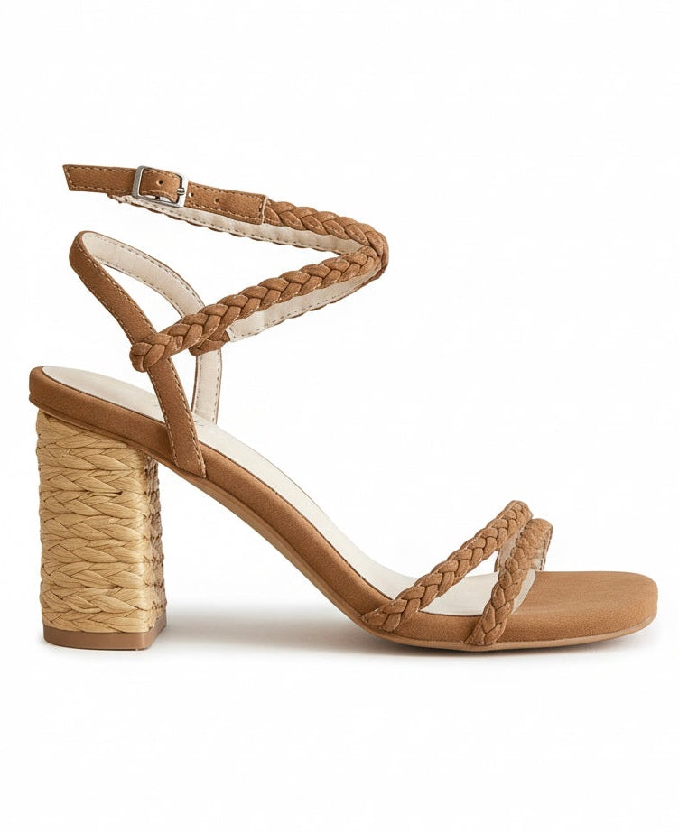 Twist & Stride Braided Heel-250 Shoes-Oasis Society-Coastal Bloom Boutique, find the trendiest versions of the popular styles and looks Located in Indialantic, FL