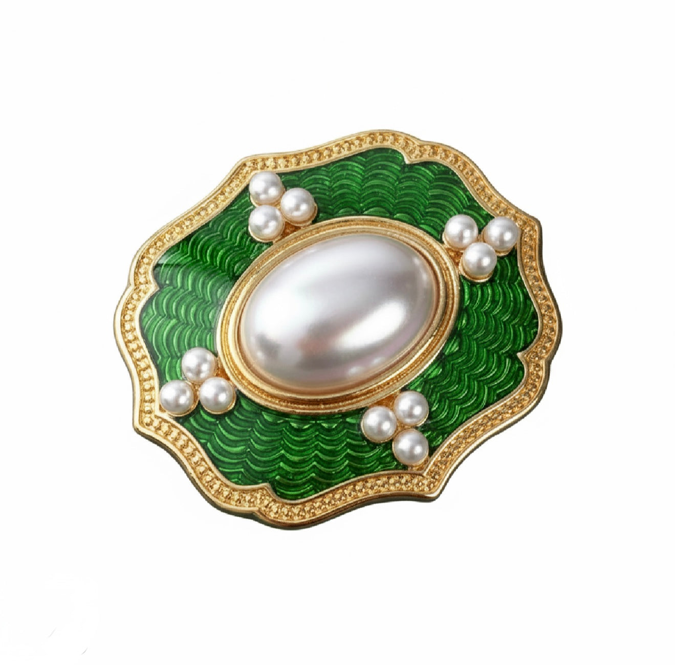 Vintage Lily Brooch Pendant-230 Jewelry-Chasing Bandits-Coastal Bloom Boutique, find the trendiest versions of the popular styles and looks Located in Indialantic, FL