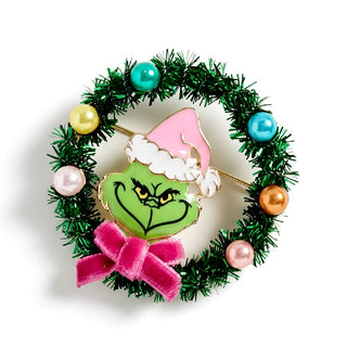 Merry Mischief Holiday Brooch-230 Jewelry-NYW-Coastal Bloom Boutique, find the trendiest versions of the popular styles and looks Located in Indialantic, FL