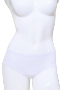 Seamless Low Rise Bikini Brief - White-220 Intimates-YELETE-Coastal Bloom Boutique, find the trendiest versions of the popular styles and looks Located in Indialantic, FL