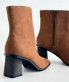 Staple Square Toe Ankle Boots-250 Shoes-Oasis Society-Coastal Bloom Boutique, find the trendiest versions of the popular styles and looks Located in Indialantic, FL