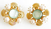 Antique Pearled Earrings - Sage-230 Jewelry-GS JEWELRY-Coastal Bloom Boutique, find the trendiest versions of the popular styles and looks Located in Indialantic, FL