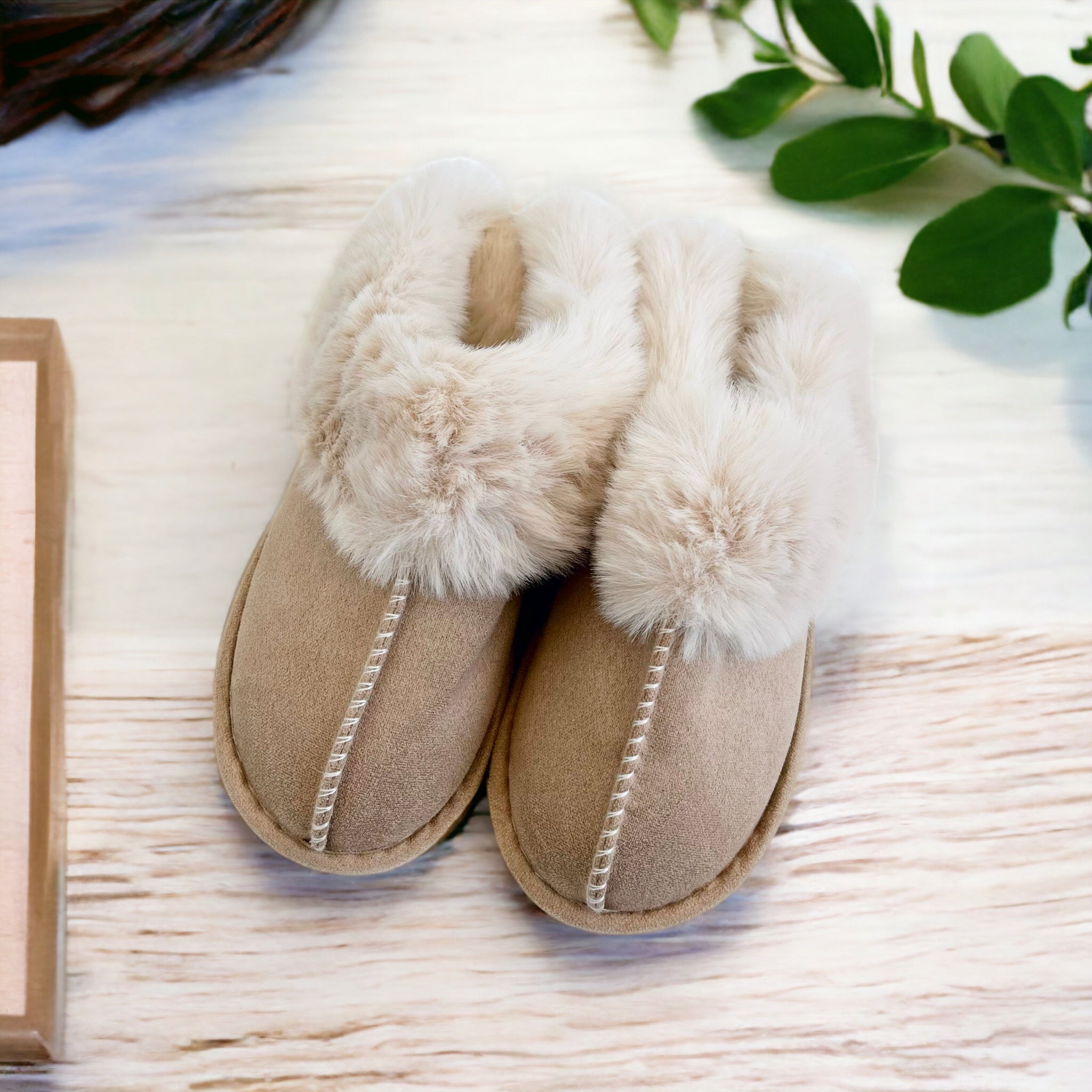 Furry Slippers-250 Shoes-MISS SPARKLING-Coastal Bloom Boutique, find the trendiest versions of the popular styles and looks Located in Indialantic, FL