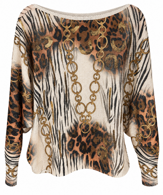 Luxe Link Italian St Tropez Knit- Camel