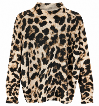 Wild Side Turtleneck Italian Knit Sweater