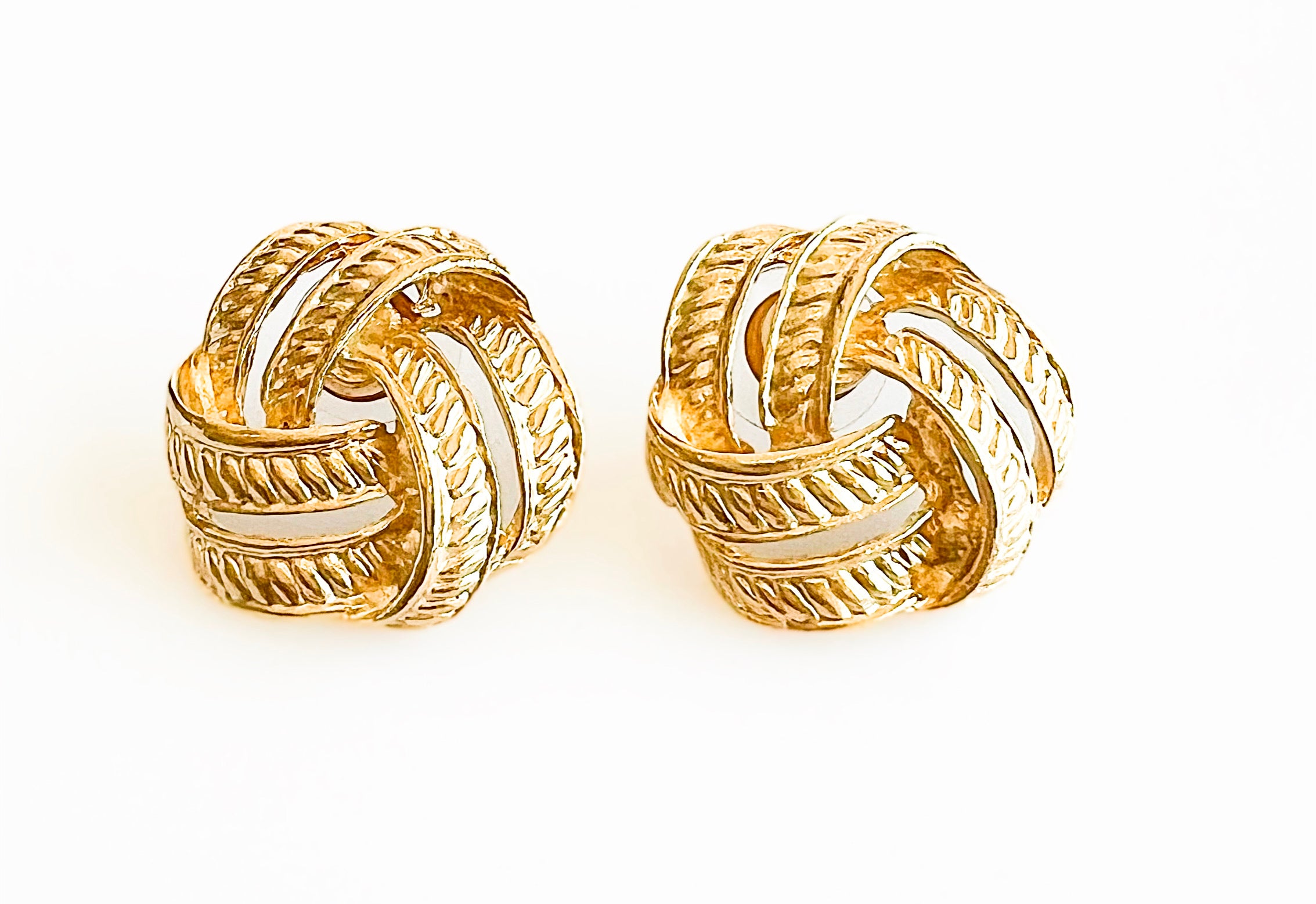 Gold Pierced Earrings - Susan Shaw-230 Jewelry-SUSAN SHAW-Coastal Bloom Boutique, find the trendiest versions of the popular styles and looks Located in Indialantic, FL