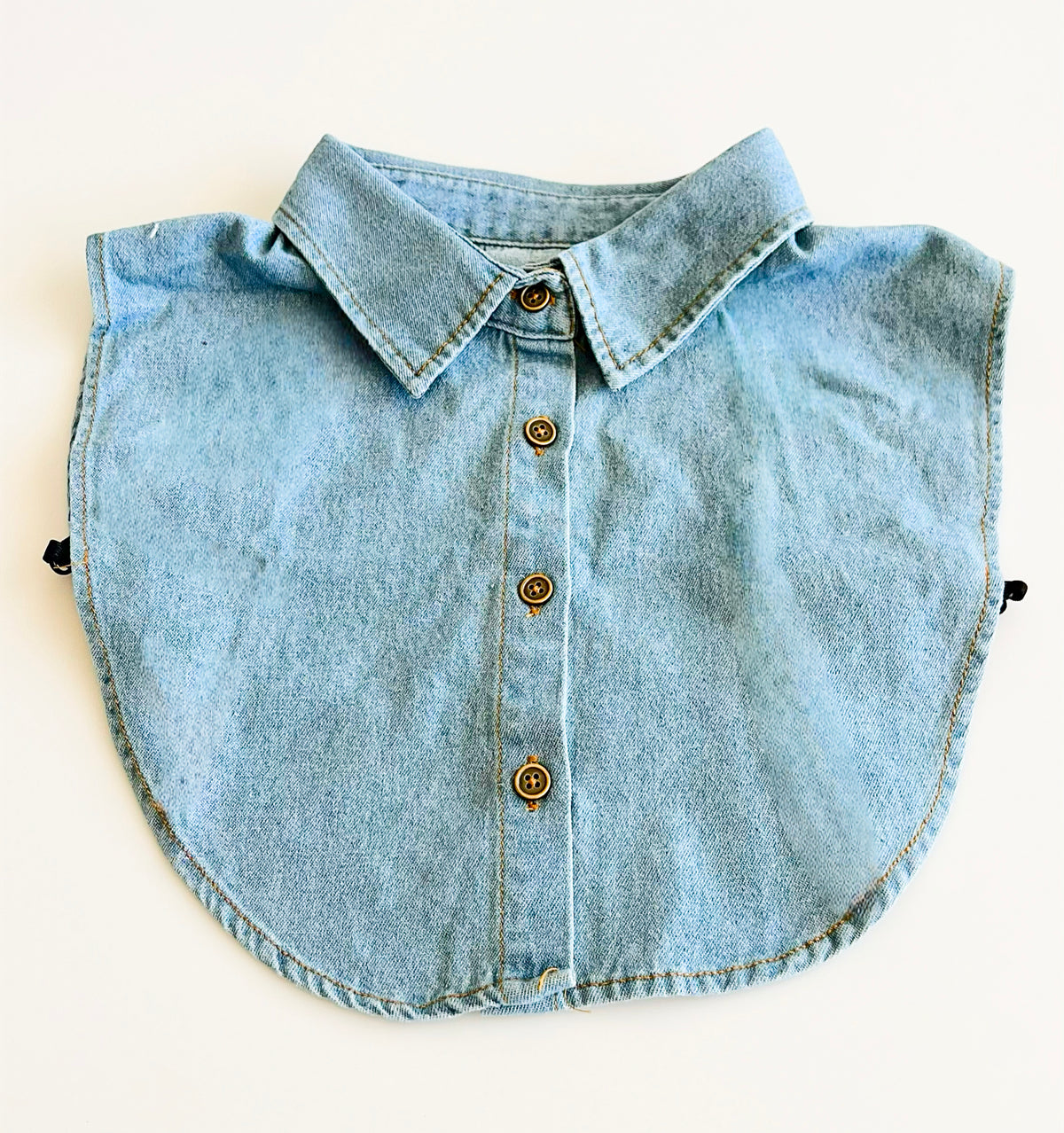 Plain Faux Denim Collar-260 Other Accessories-Darling-Coastal Bloom Boutique, find the trendiest versions of the popular styles and looks Located in Indialantic, FL