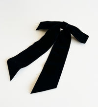 Bowknot Hair Brooch- Black-260 Other Accessories-Darling-Coastal Bloom Boutique, find the trendiest versions of the popular styles and looks Located in Indialantic, FL