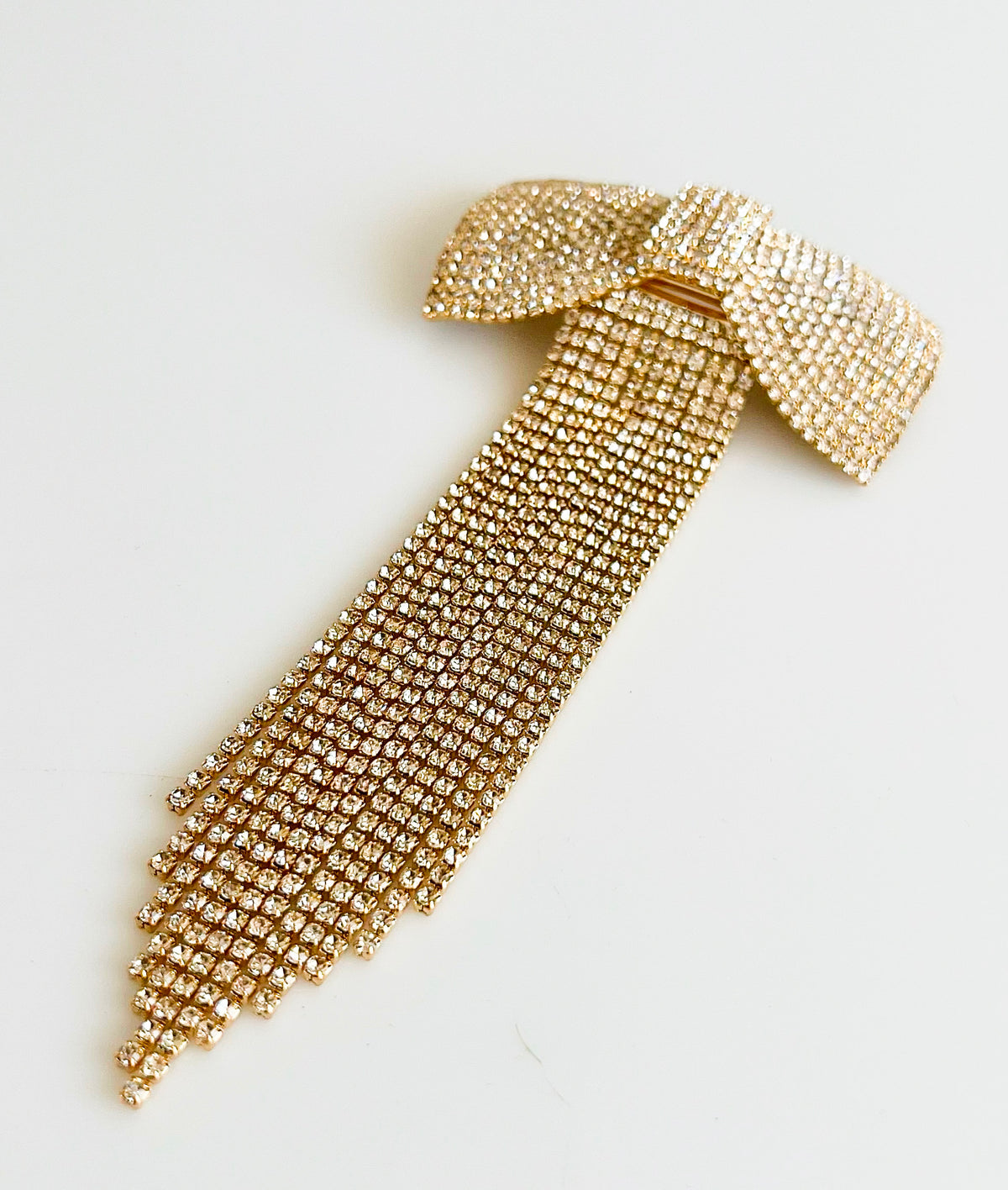 Vegas Hair Clip - Gold Clear-260 Other Accessories-ICCO ACCESSORIES-Coastal Bloom Boutique, find the trendiest versions of the popular styles and looks Located in Indialantic, FL